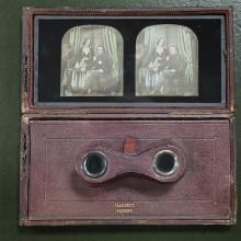 Écrin pour daguerréotype en relief