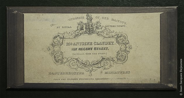 Mr Antoine Claudet, Daguerréotype - Miniatures
