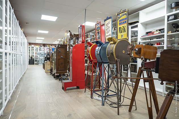 Mutoscopes au premier plan