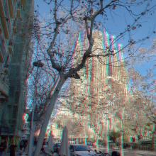 Vue sur la Sagrada Família