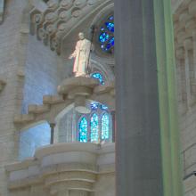 Transept nord-est dédié à saint Joseph