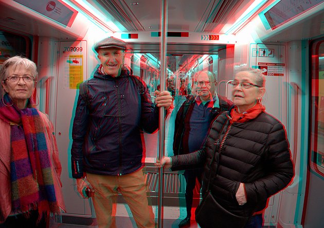 Dans le métro de Barcelone