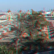 Les toits de Barcelone vus du Poble Espanyol