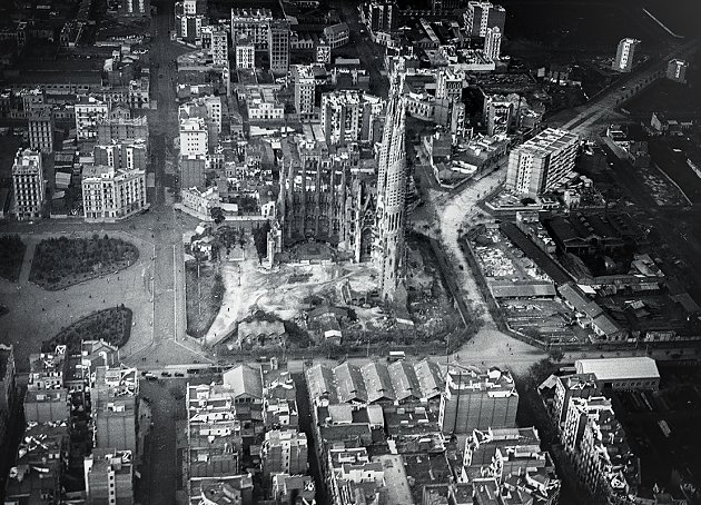 Sagrada Família en 1930