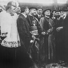 Présentation des travaux en 1915