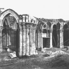 La crypte en 1886