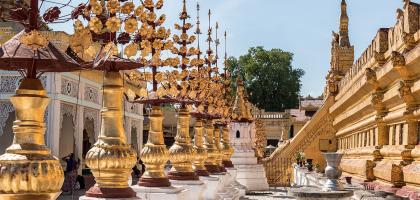 Temples et stupas