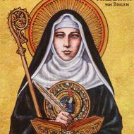 Icône de Hildegard von Bingen