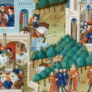 Début de la Quête du Graal. BnF, Lancelot-Graal