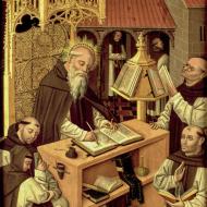 Saint Jérôme dans le scriptorium, Maître de Parral. Musée Lazaro Galdiano, Madrid