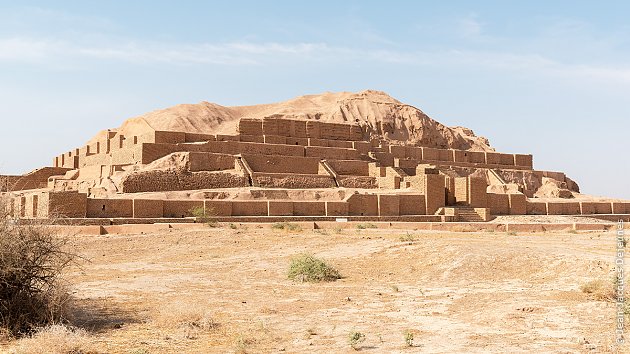 Ziggourat de Choqâ Zanbil. Iran