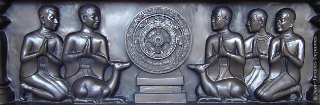 Les cinq premiers disciples du Bouddha