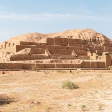 Ziggourat de Choqâ Zanbil. Iran