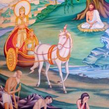 La rencontre de Siddhārta Gautama