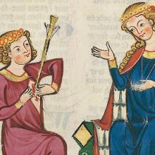 L'amour courtois, codex Manesse