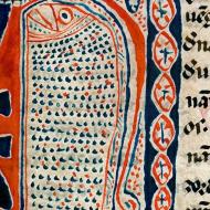 Enluminure de la Bible Cathare en Occitan