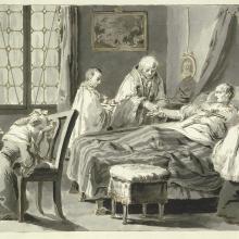 L'Extrême-onction, Pietro Antonio Novelli, 1779