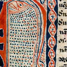 Enluminure de la Bible Cathare en Occitan