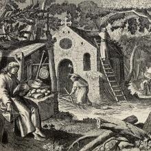 Les Cathares, successeurs des apôtres et des premiers chrétiens, gravure de Paul de Telmise