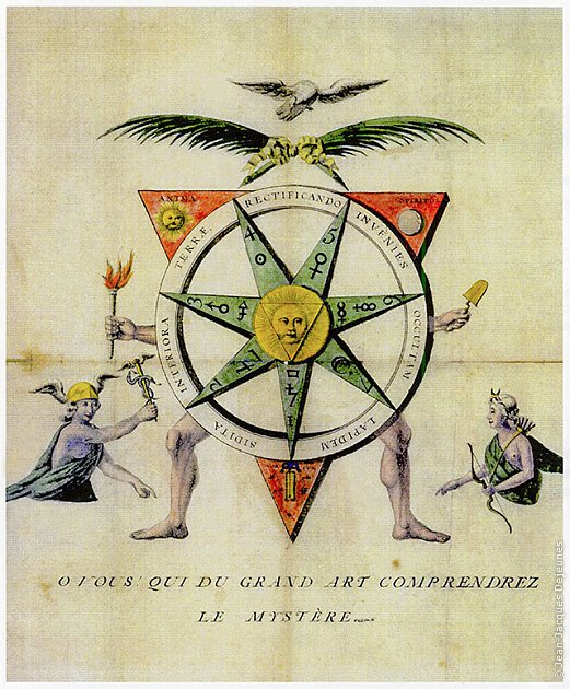 Tableau de Chevalier du Soleil, XVIIIe siècle
