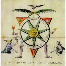 Tableau de Chevalier du Soleil, XVIIIe siècle