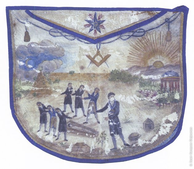 Tablier de Maître "au signe d'horreur" : "Il pue !"