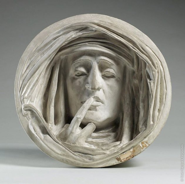 Le Silence, médaillon. Musée Bonnat-Helleu, Bayonne