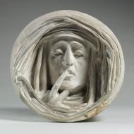 Le Silence, médaillon. Musée Bonnat-Helleu, Bayonne