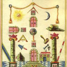 Tableau de loge maçonnique, GLNF
