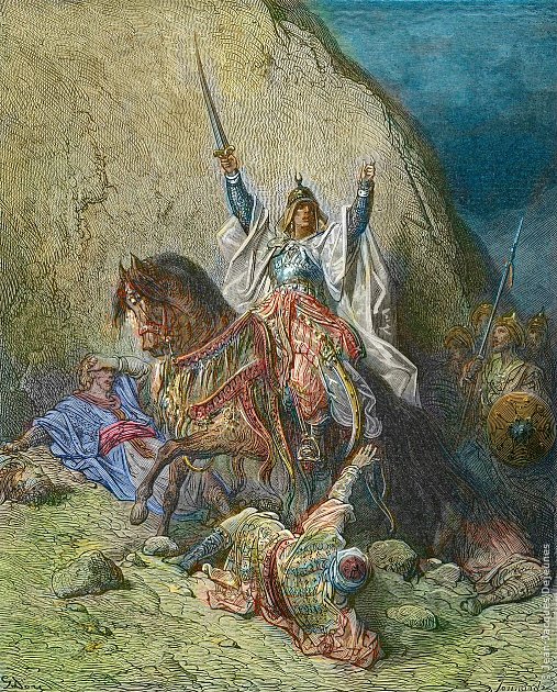 Saladin le magnifique (1138-1193), Gustave Doré