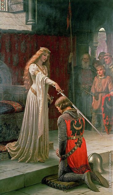 Accolade, Edmund Blair Leighton, 1901