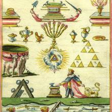 Tableau de loge du Chevalier d'Orient ou de l'Épée, GLNF