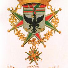 Armoiries d'André-Michel de Ramsay. BnF