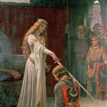Accolade, Edmund Blair Leighton, 1901