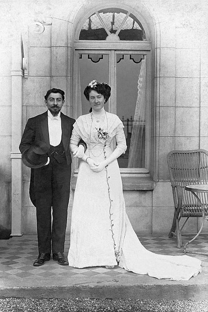 1910 - Mariage d'Alfred Guilbert