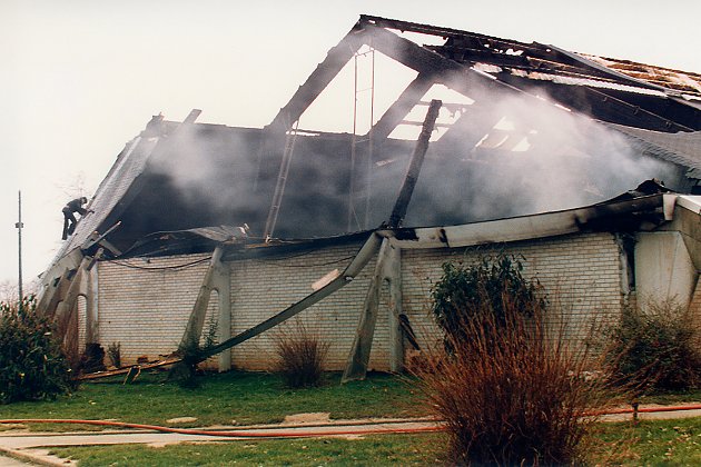 1986 - Incendie au gymnase
