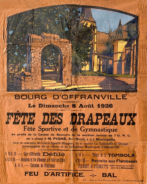 1926 - Fête des drapeaux