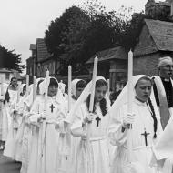 1972 - Procession des communiantes