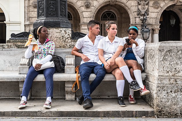 Jeunes étudiants