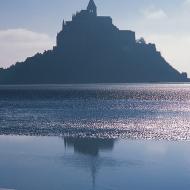 Reflet du Mont au crépuscule