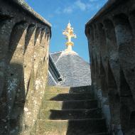 Au sortir de l'escalier de Dentelle