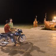 Vers l'île de Qeshm