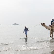 Sur la plage