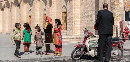 Les rues de Yazd