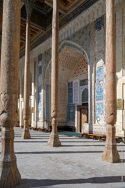 Colonnes de l'iwan