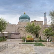 Mausolée Pakhlavan Mahmoud et minaret Islam Khodja