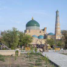 Mausolée Pakhlavan Mahmoud et minaret Islam Khodja