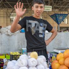 Vendeur de fruits