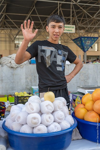 Vendeur de fruits