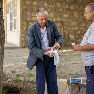 Boucherie en plein air